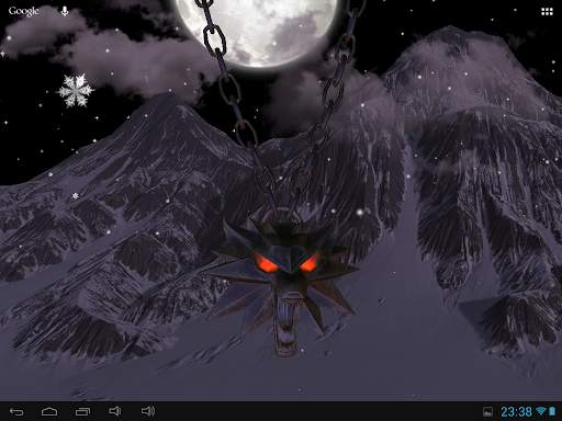 White Wolf Live Wallpaper screenshot 4