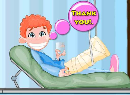 Doktor Tom Beinoperation Spiel screenshot 8