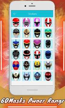 Power hero rangers Masks : change face morph screenshot 4