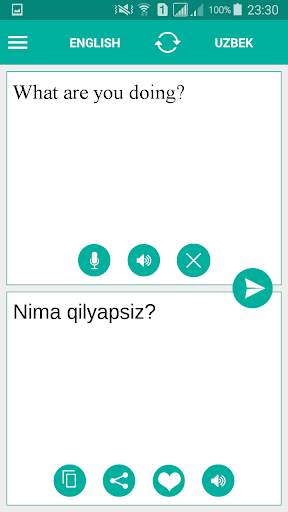 Uzbek English Translator screenshot 1