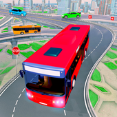 City Bus Coach Driver Game 3D : Bus Games icon
