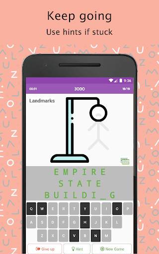 Hangman: Smart TVs, Phones screenshot 3