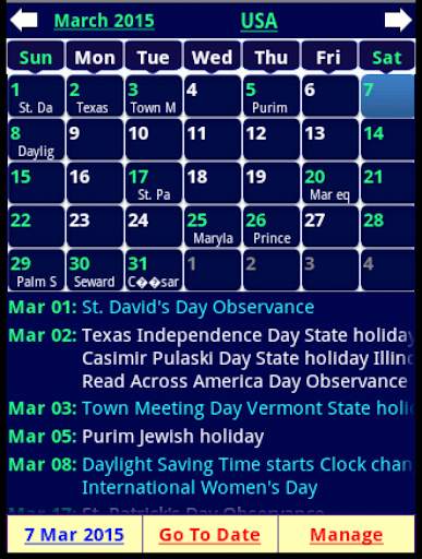 Holiday Calendar 2024 screenshot 13
