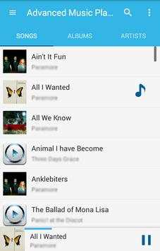 Music Player 1 تصوير الشاشة