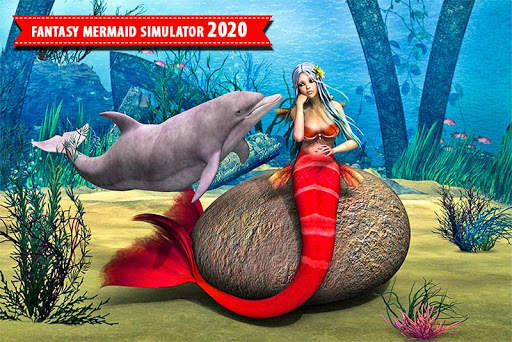 Mermaid Simulator Games: Sea & Beach Adventure screenshot 1