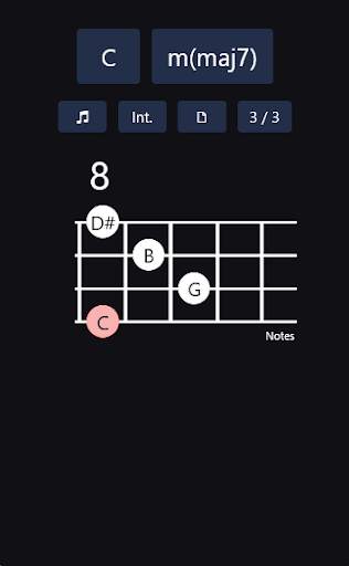 Bass Chords & Scales (free) screenshot 1