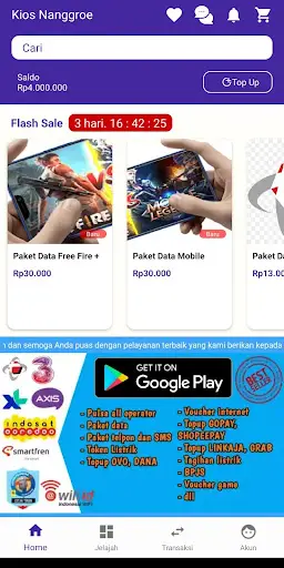 Zona Top Up Game Murah स्क्रीनशॉट 2