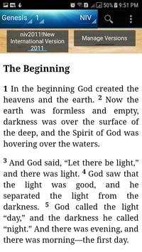 Holy Bible New International Version 2011(NIV2011) screenshot 1
