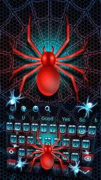 Spider Cobweb Keyboard Theme screenshot 1