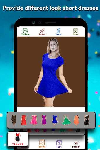 Girls Short Dress Photo Suit - Photo Editor screenshot 2