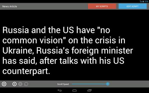 Teleprompter Pro LITE screenshot 10