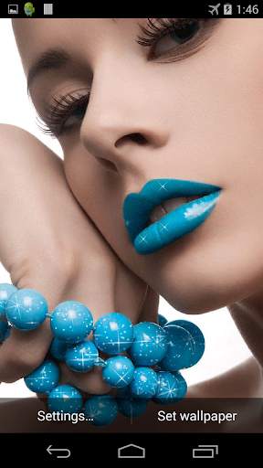 Luxury Lips Live Wallpaper screenshot 3