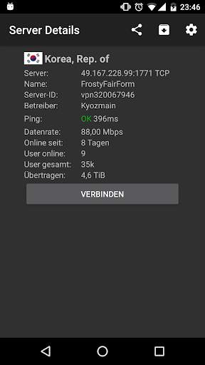 VPN Servers für OpenVPN screenshot 2