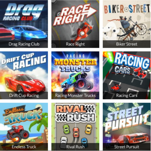 Collection Games Racing for Boys - Gamebox Racing icon