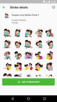 Love Romance Stickers For WhatsApp - WAStickersApp screenshot 5