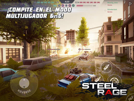 Steel Rage: Mech Cars PvP War screenshot 8