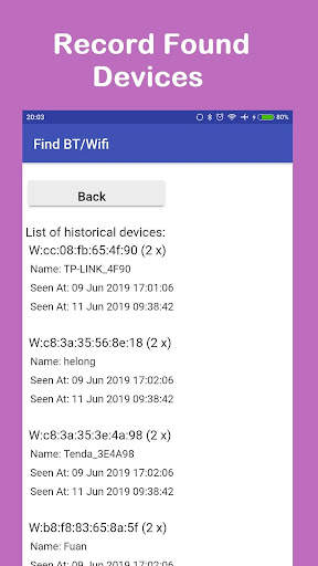 Bluetooth and WiFi (Electromagnetic) Analyzer Tool screenshot 4