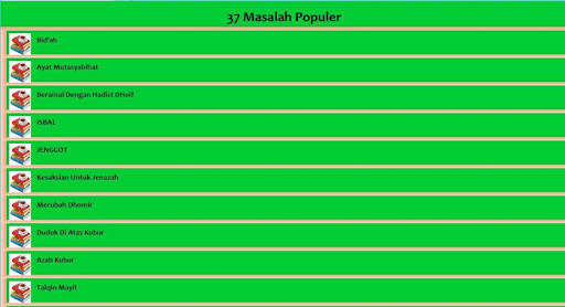 37 Masalah Populer screenshot 4