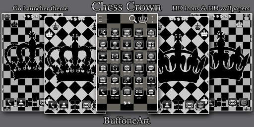 Chess Crown Go Launcher theme screenshot 1