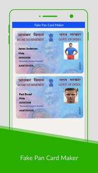 Pan Card Maker Prank screenshot 4