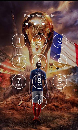 Kylian Mbappe Lock Screen screenshot 5