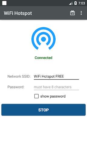 WiFi Hotspot - Share Internet screenshot 1