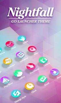 Nightfall GO Launcher Theme screenshot 1