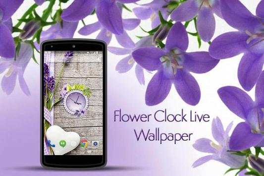 Flower Clock Live Wallpaper screenshot 9