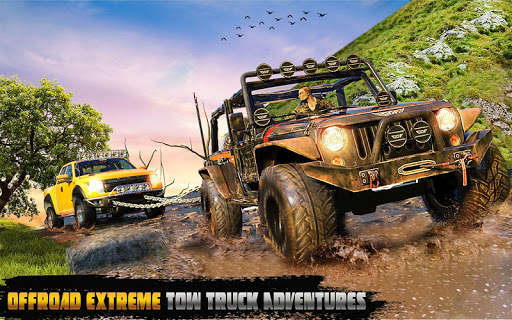 Spin Tyres Offroad Truck Driving: Tow Truck Games screenshot 11
