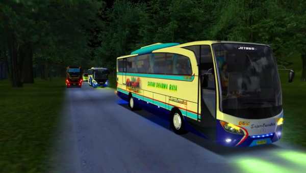 Bus simulator lintas Jawa screenshot 2