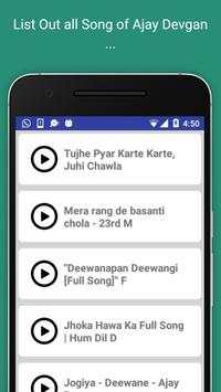 Ajay Devgan Hit Song 2016 screenshot 3