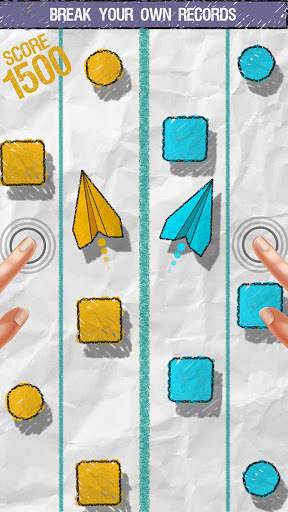 Paper Planes Race : 2 Planes Racing EDM Rush✈️ screenshot 6
