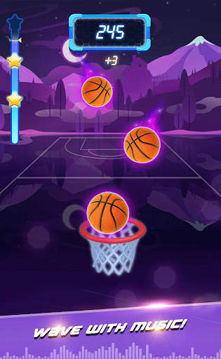 Beat Dunk - Free Basketball with Pop Music screenshot 4