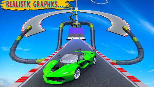 Impossible Rocket Car : Ramp Car Extreme Stunts screenshot 5
