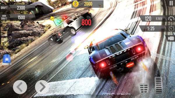 Police Car Drift Driving screenshot 4