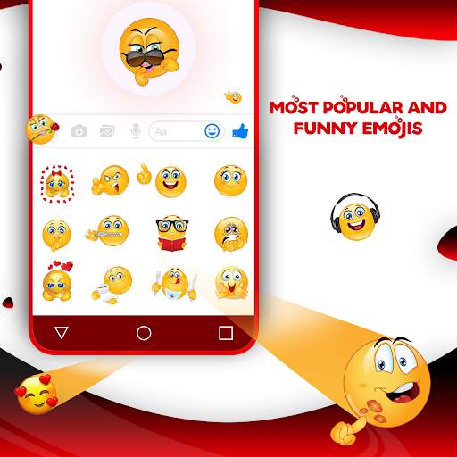 3D Red Black Keyboard Theme screenshot 5