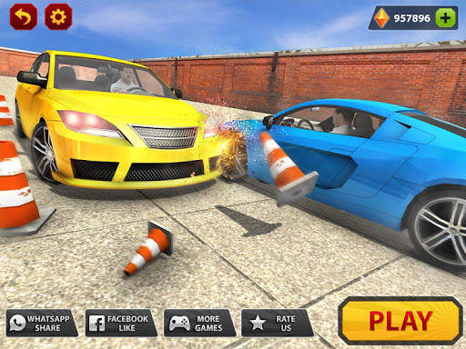Car Parking Jam Driving Test screenshot 12