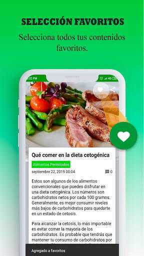 Dieta Keto en Español Gratis - dieta keto screenshot 3