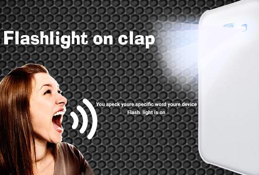 Flashlight on Clap screenshot 1