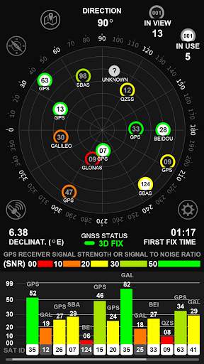 Gps Test GPS Status Data screenshot 2