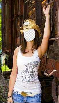 Cowgirl Fashion Photo Montage screenshot 1