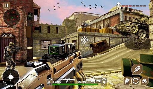 Commando Encounter Attack - Free Firing offline screenshot 12