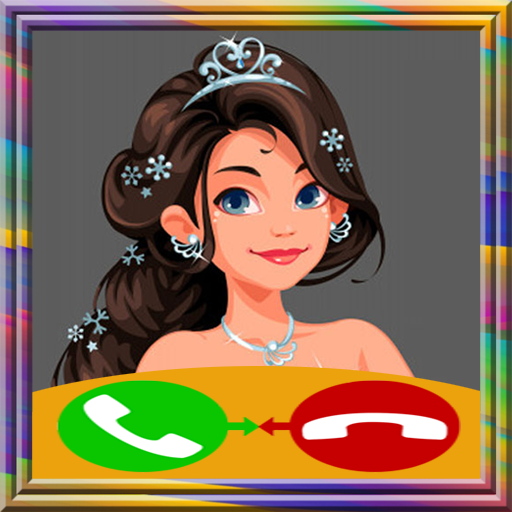 Fake Call Princess and Games icon