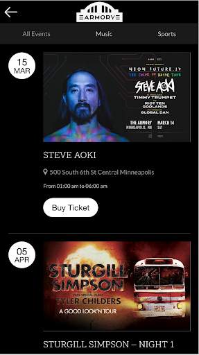 Minneapolis Armory screenshot 2