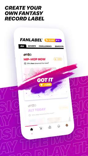 FanLabel - Daily Music Contests screenshot 2