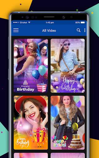 Birthday Video Maker 2023 screenshot 2