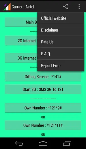 Mobile Network Info (India) 2 تصوير الشاشة