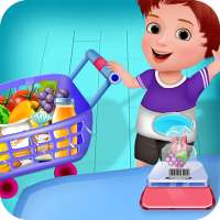 Baby Supermarket - Grocery Shopping Kids Game logo