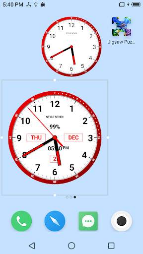 Color Analog Clock-7 screenshot 8