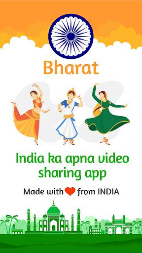 Bharat - India Ka Apna Video Sharing App screenshot 1
